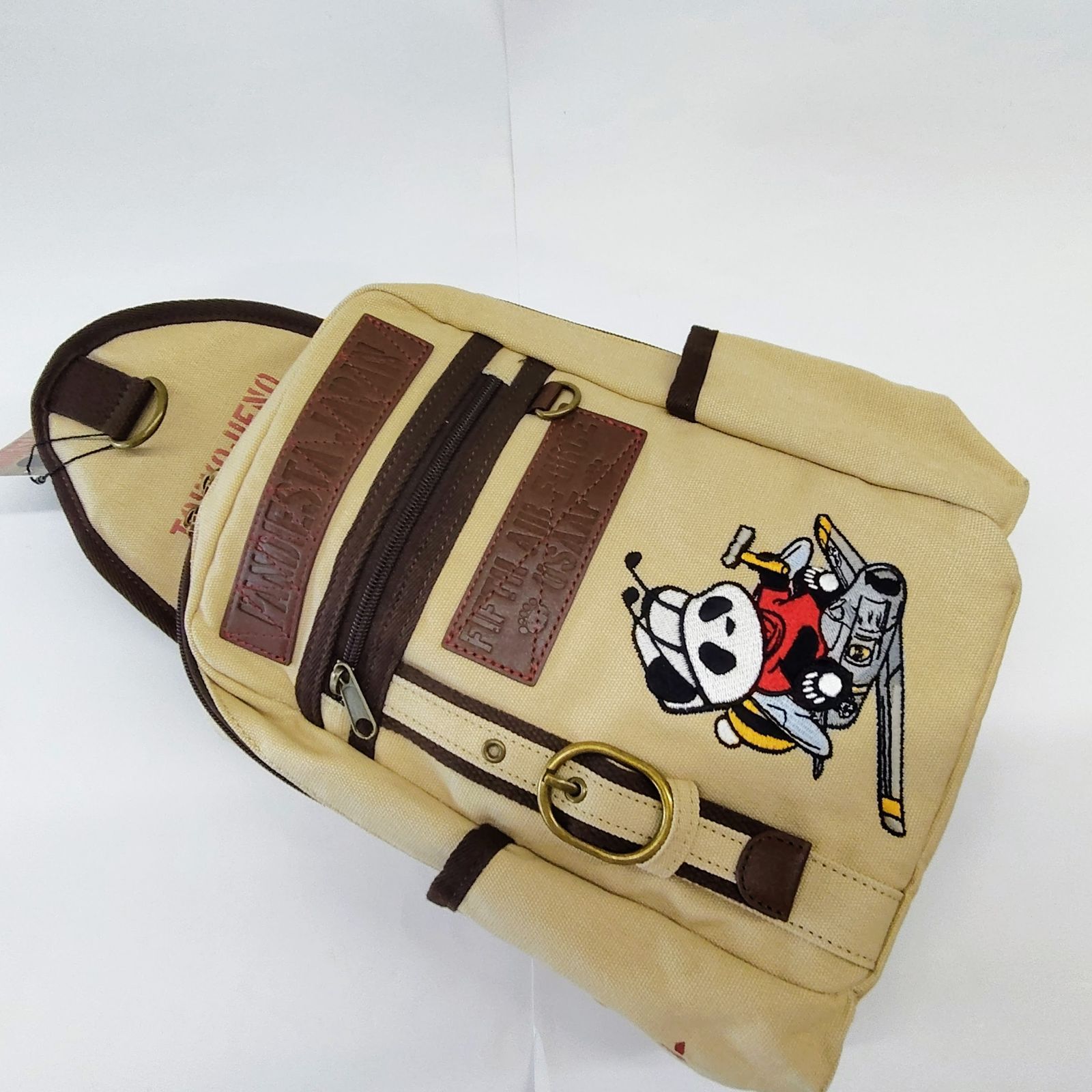 パンディエスタ ボディバッグ 飛行機パンダ ベージュ
