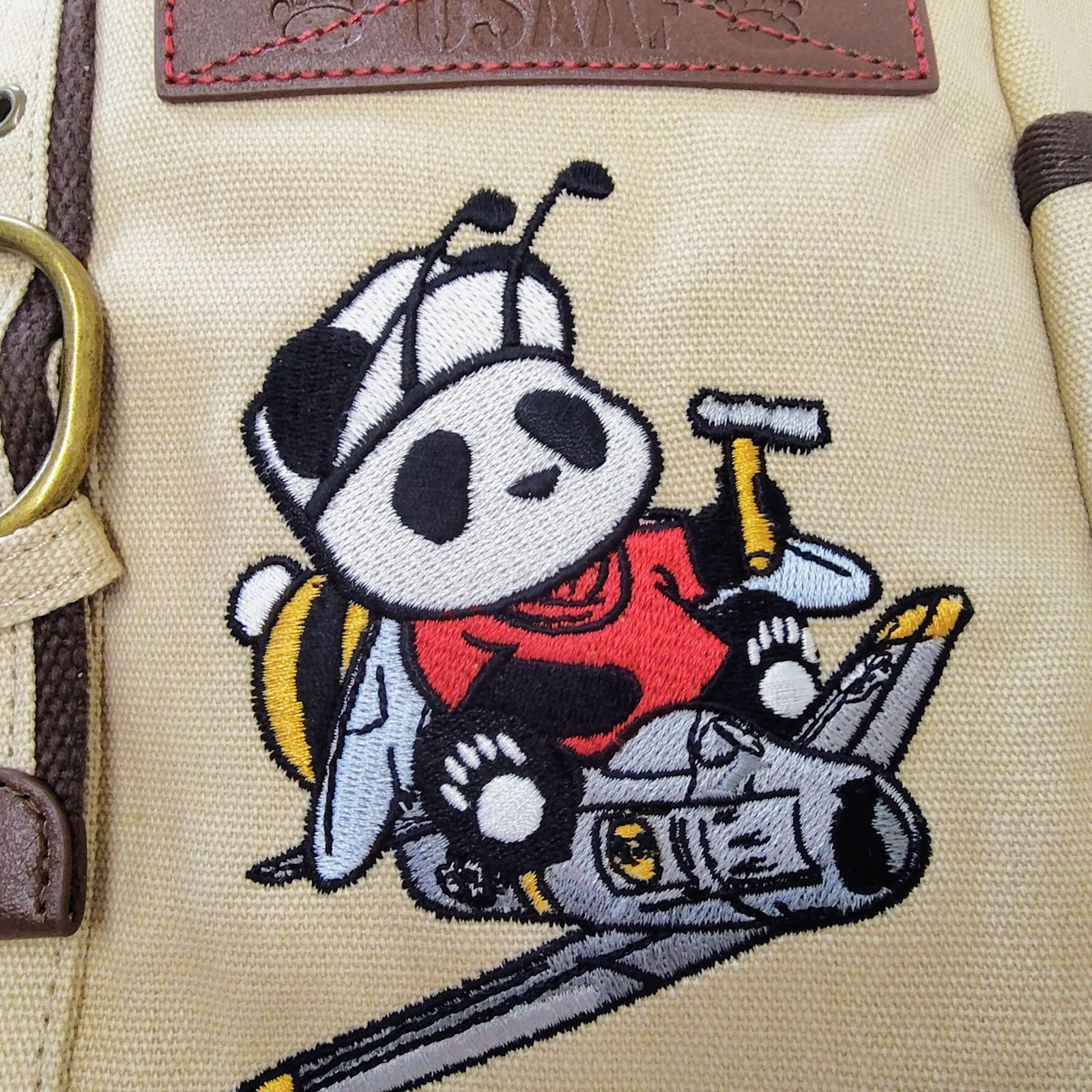 パンディエスタ ボディバッグ 飛行機パンダ ベージュ