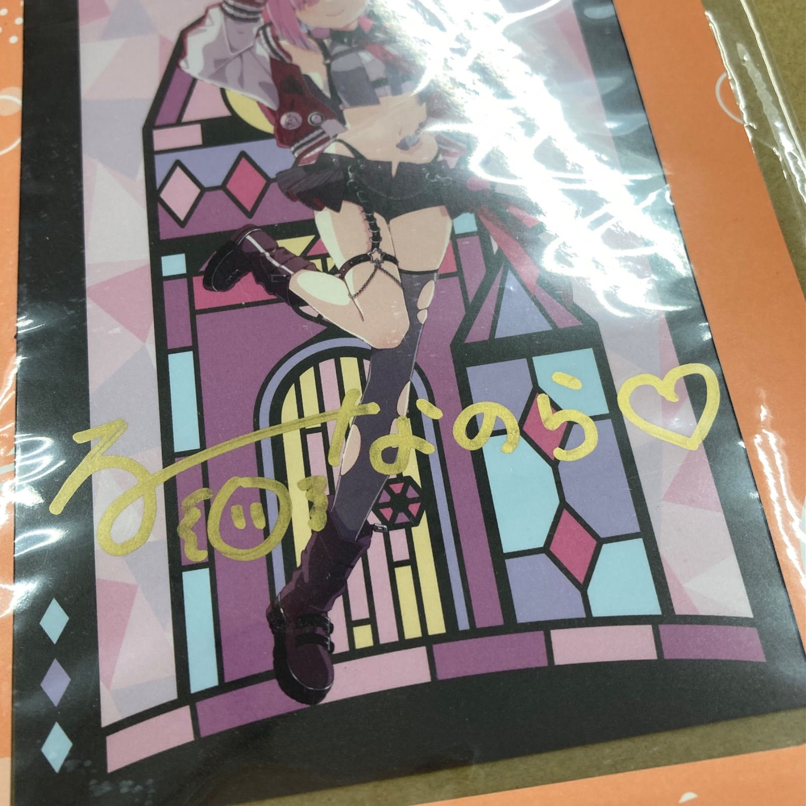 広店】直筆サイン 姫森ルーナ 新衣装記念2023 ポストカード ホロライブ