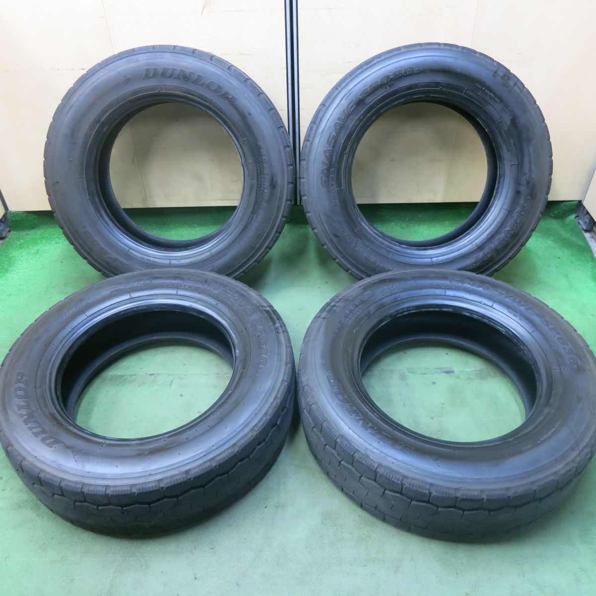 25年 トラック タイヤ 245 70 R 19 5 136 134 J ダンロップ エナセーブ SP 638 L オールシーズン 5インチ スタ