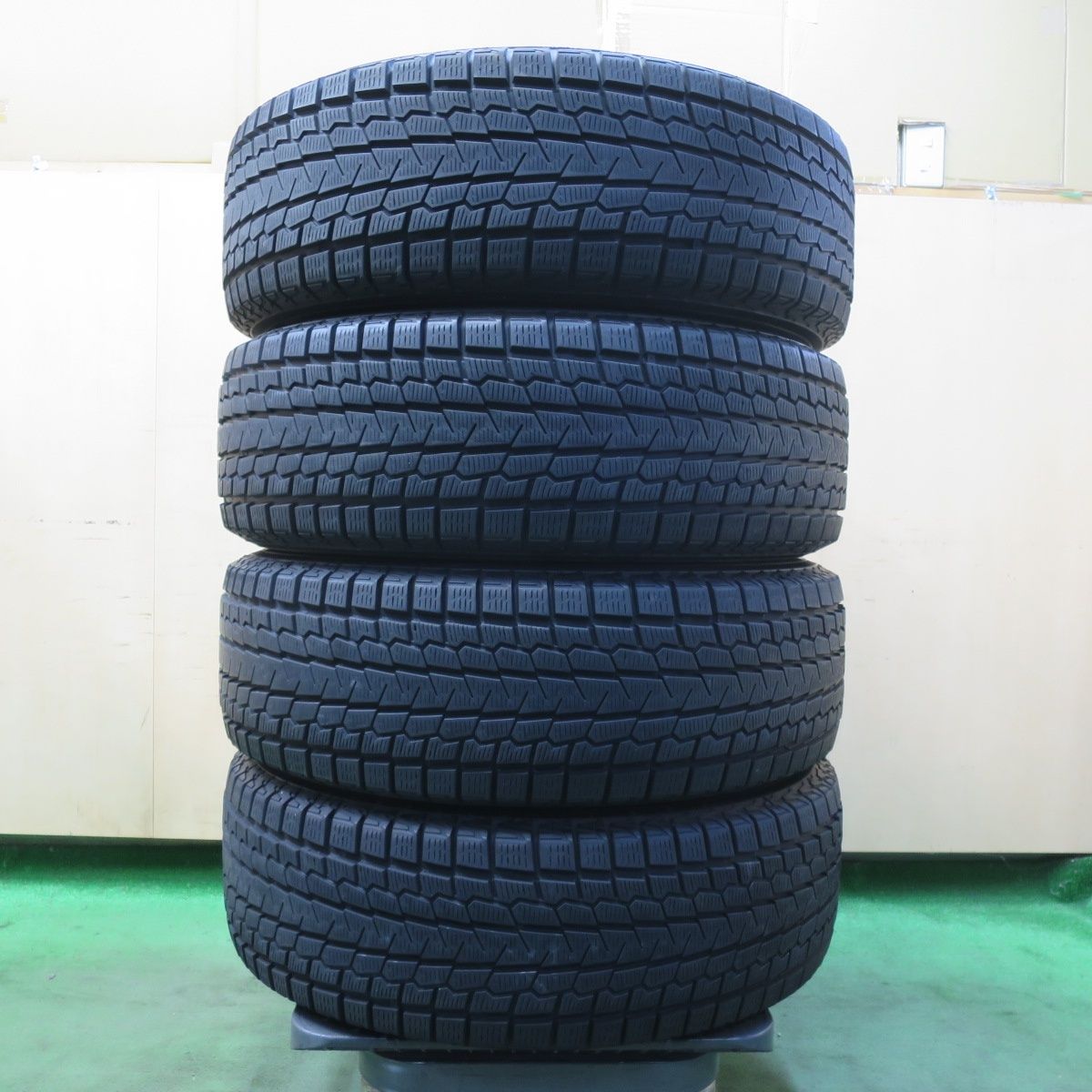 バリ溝 8 5分 スタッドレス 225 65 R 17 ヨコハマ アイスガード G 075 タイヤ 17インチ ハリアー RAV 4 エクストレイル 等 5112406イスタ