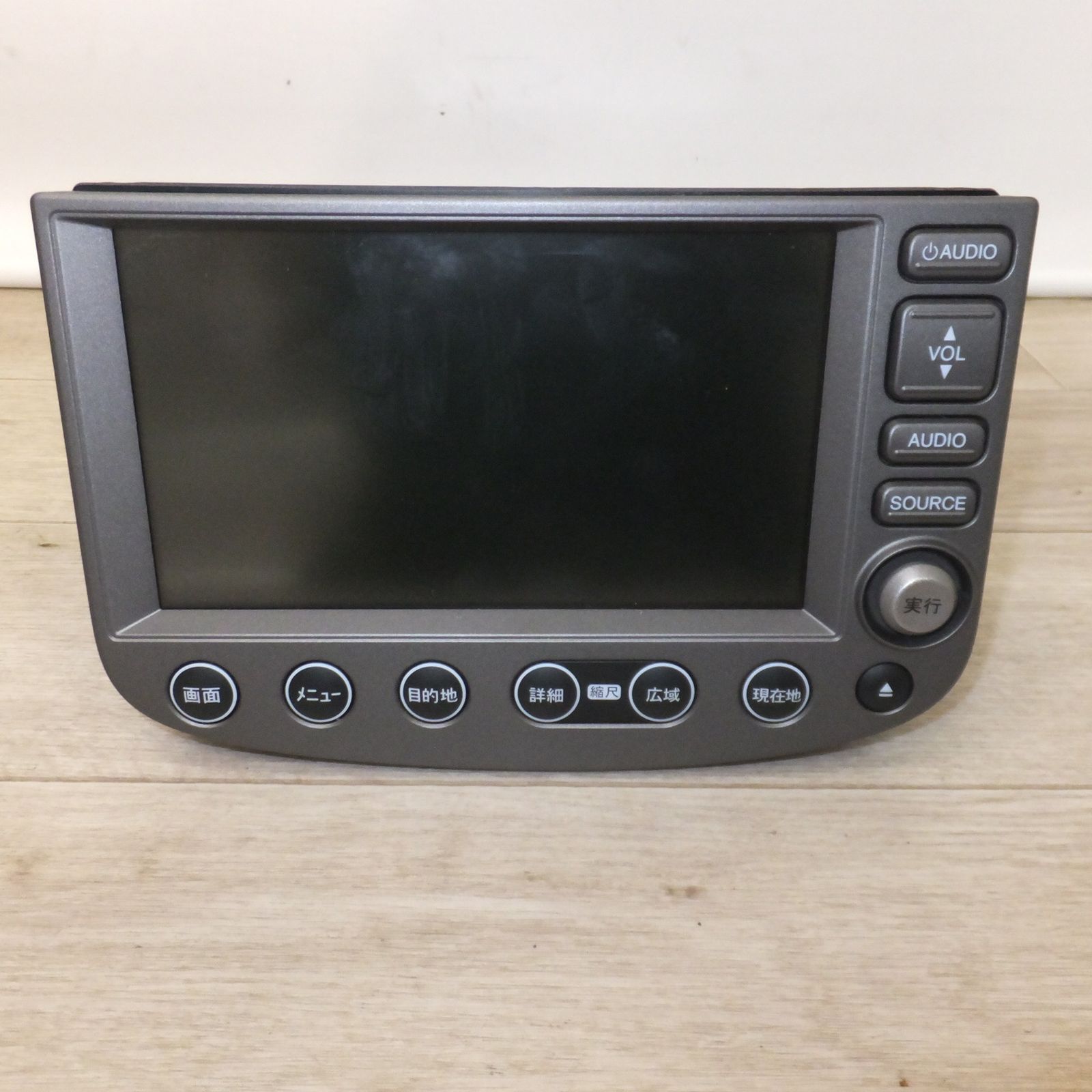 送料無料] 現状品☆三菱製 ホンダ 純正 フィット GE6 GE7 HDDナビ