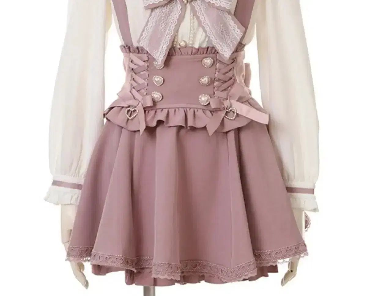 リズリサ サスペンダースカート 量産型 地雷系