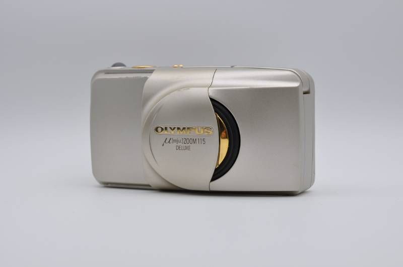 動作ＯＫ OLYMPUS μ mju ZOOM 115 DELUXE コンパクトフィルムカメラ