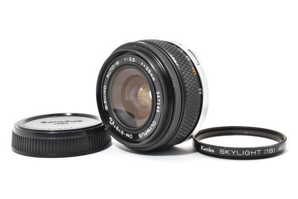 ☆美品 / 動作保証☆ オリンパス OLYMPUS OM G.ZUIKO AUTO-W 28mm F3.5