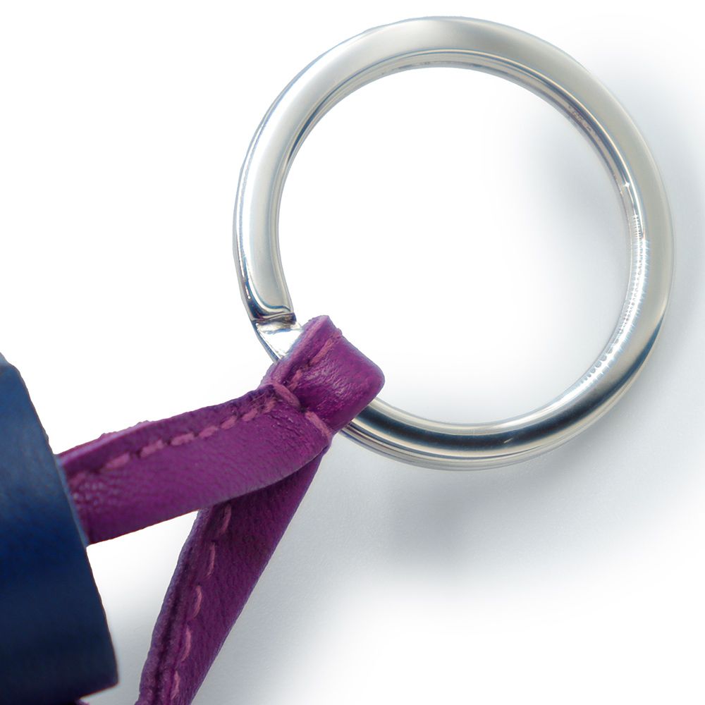 エルメス カルメン ウノドス キーホルダー アニューミロ ラムスキン