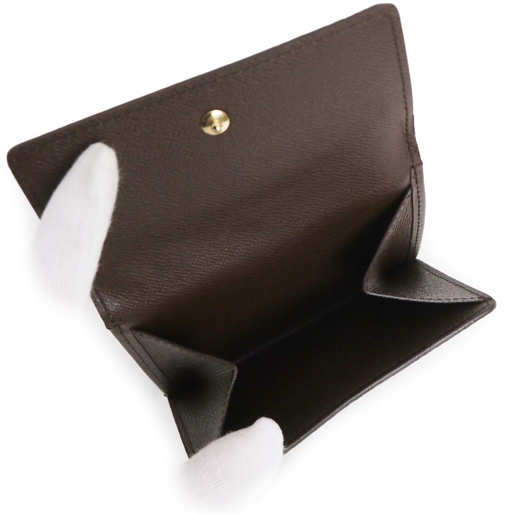 ルイ ヴィトン ポルトフォイユ エリーズ Wホック 二つ折り財布 ダミエ