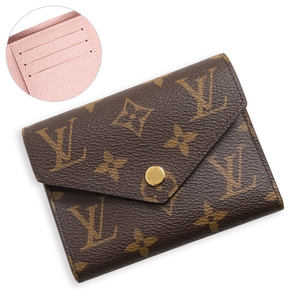 ルイ ヴィトン ポルトフォイユ ヴィクトリーヌ 三つ折り財布