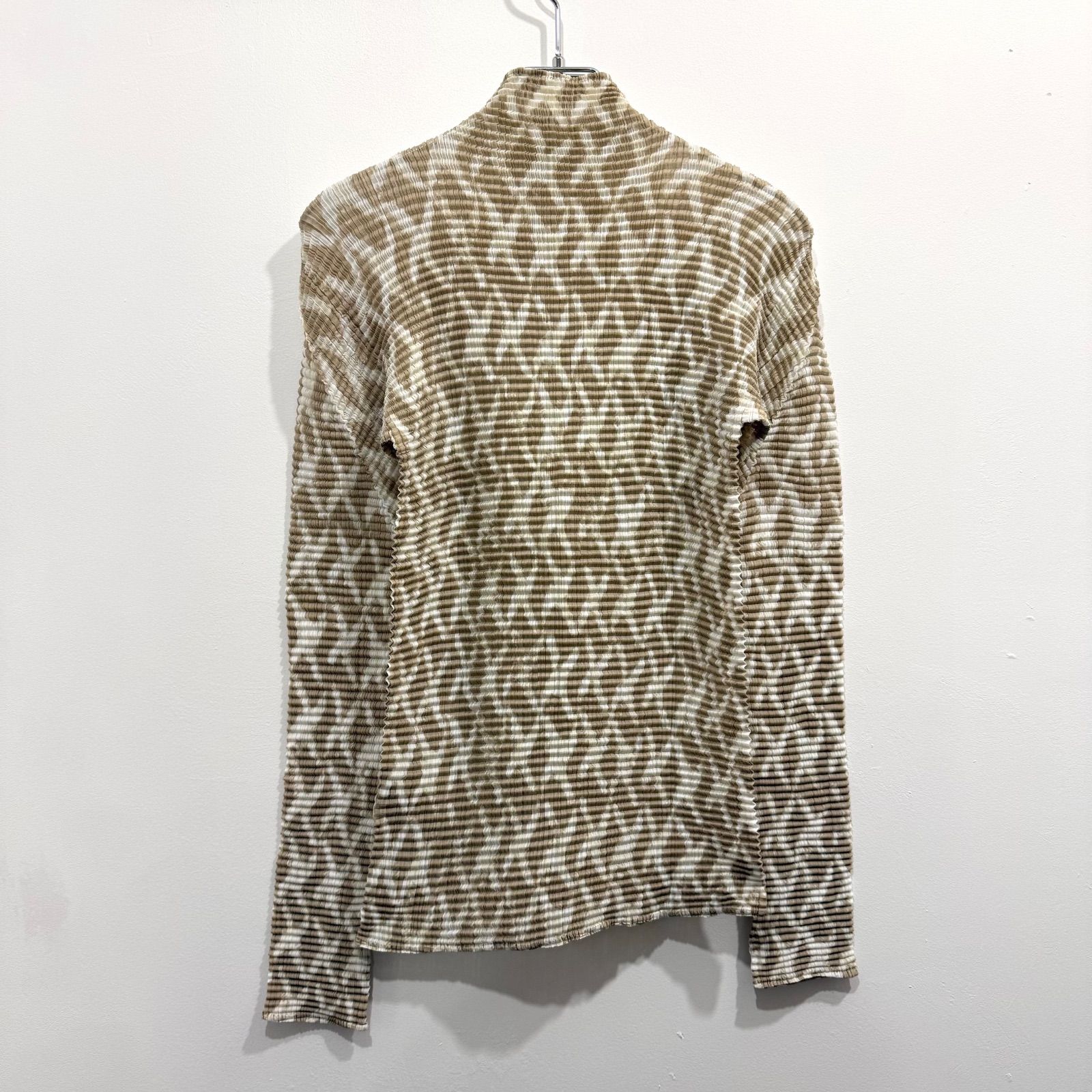 ISSEY MIYAKE FETE イッセイミヤケ フェッテ 総柄 ボトルネック