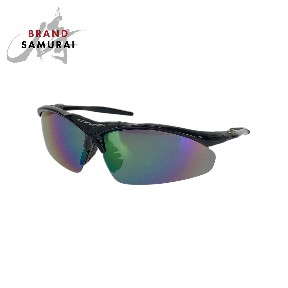 OAKLEY オークリー ブラック 黒 シルバー金具 プラスチック 0091 74