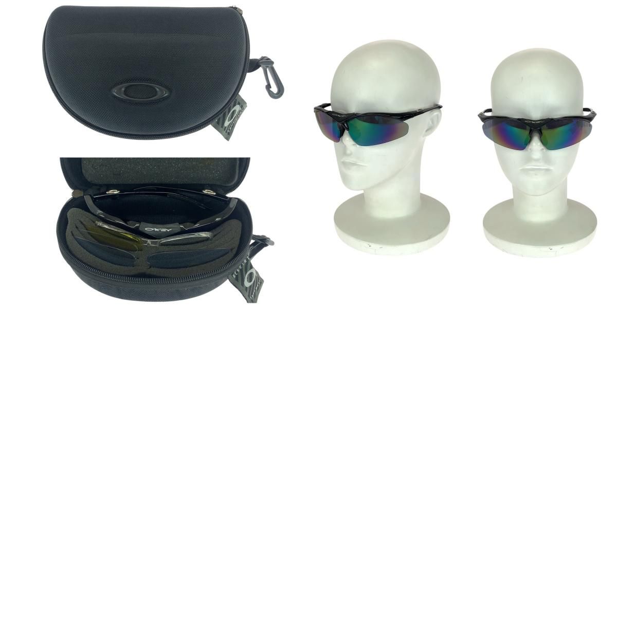 OAKLEY オークリー ブラック 黒 シルバー金具 プラスチック 0091 74