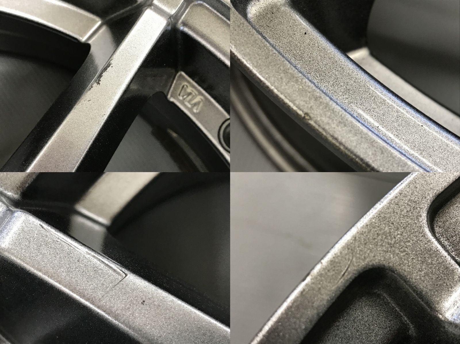  傷少 軽量 17 inc 7 J 48 114 3 5 H 4本 検 VOXY セレナ ステップワゴン エクストレイル レヴォーグ ハリアー RAV 4 CX 30 MAZDA 17インチ ホイール