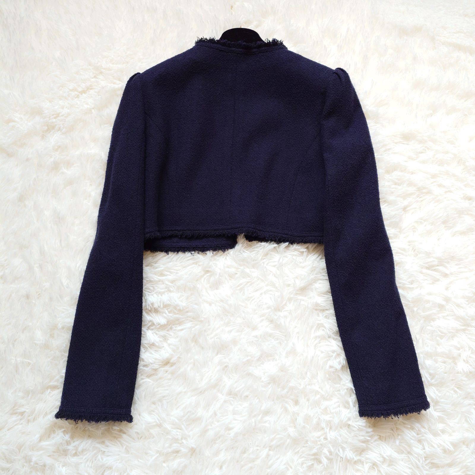 Rene ルネ タグ付き TISSUE社製 イタリア生地 ツイード セレモニー