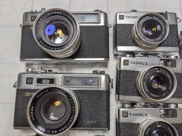 10台まとめ ヤシカ YASHICA ELECTRO 35 GSN MC GX GT CCN Half 17 5292_17_12