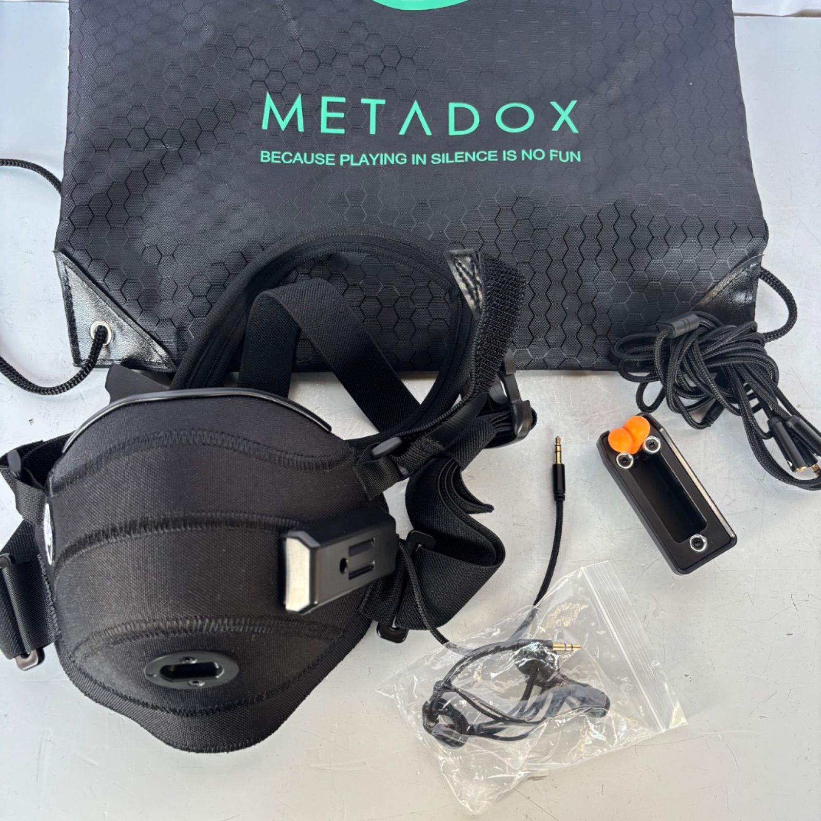 METADOX メタドックス ゲーミング用 防音マスク ボイスチャット サイズ 不明