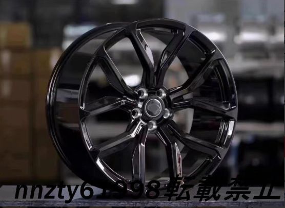  ディフェンダーLAND ROVER用 22インチホイールSET 4本 SVR STYLE 1386 B ディフェンダー レンジスポーツ等 からのカスタム 交換に! 22インチ タイヤ ホイールセット