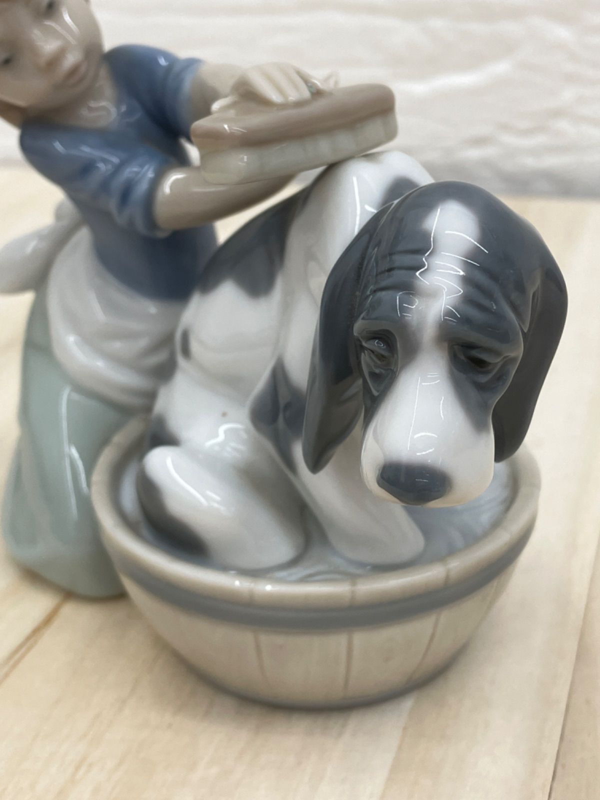 LLADRO リヤドロ きれいにしましょうね フィギュリン - メルカリ