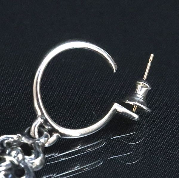 5ダガーフープピアス