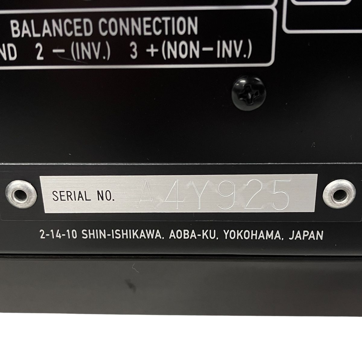 Accuphase E-4000 プリメインアンプ アキュフェーズ 純正リモコン 説明