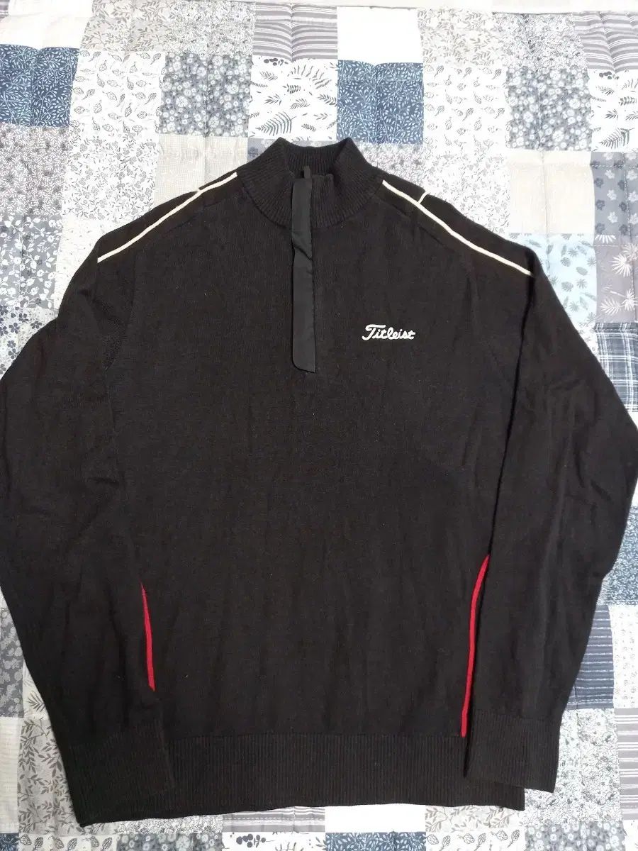 Titleist ブラック ゴルフ ニット プルオーバー L