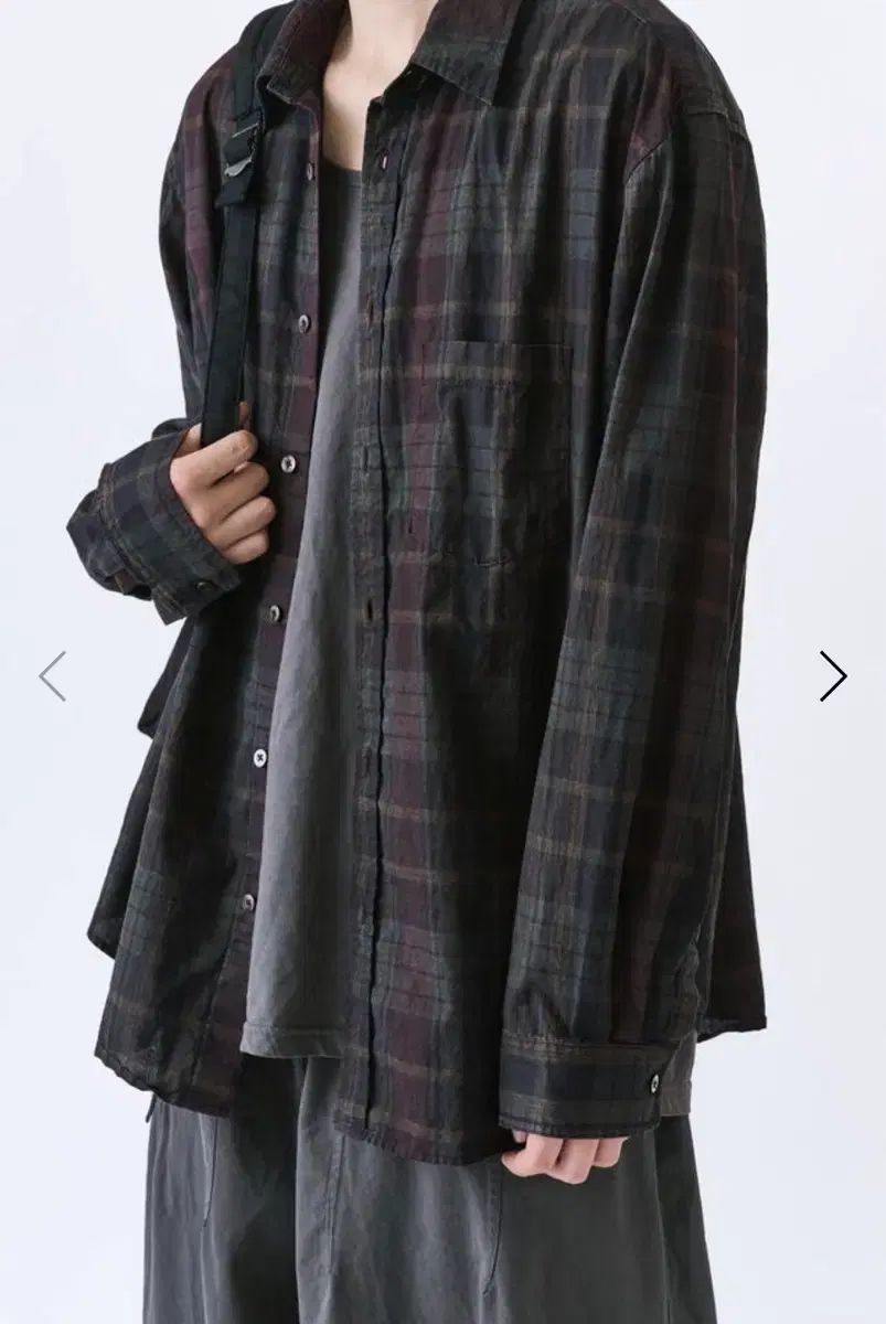 Years ago ポイカ チェックシャツ ダイドピンク