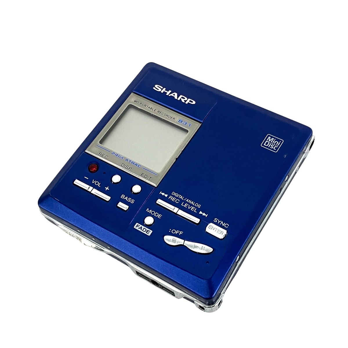 SHARP MD MT 831 ポータブルMDレコーダー