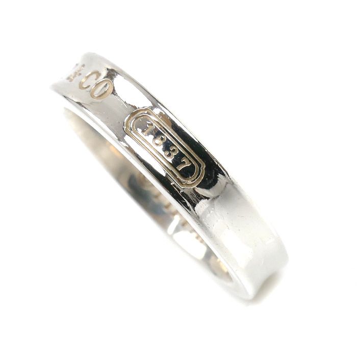 TIFFANY&Co. ティファニー シルバー925 1837 リング・指輪 9号 3.7g