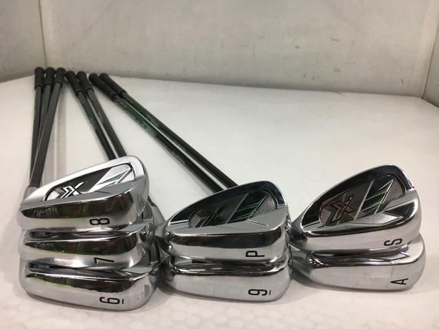 返品OK 【中古ゴルフクラブ】(7本セット)ダンロップ ゼクシオ エックス