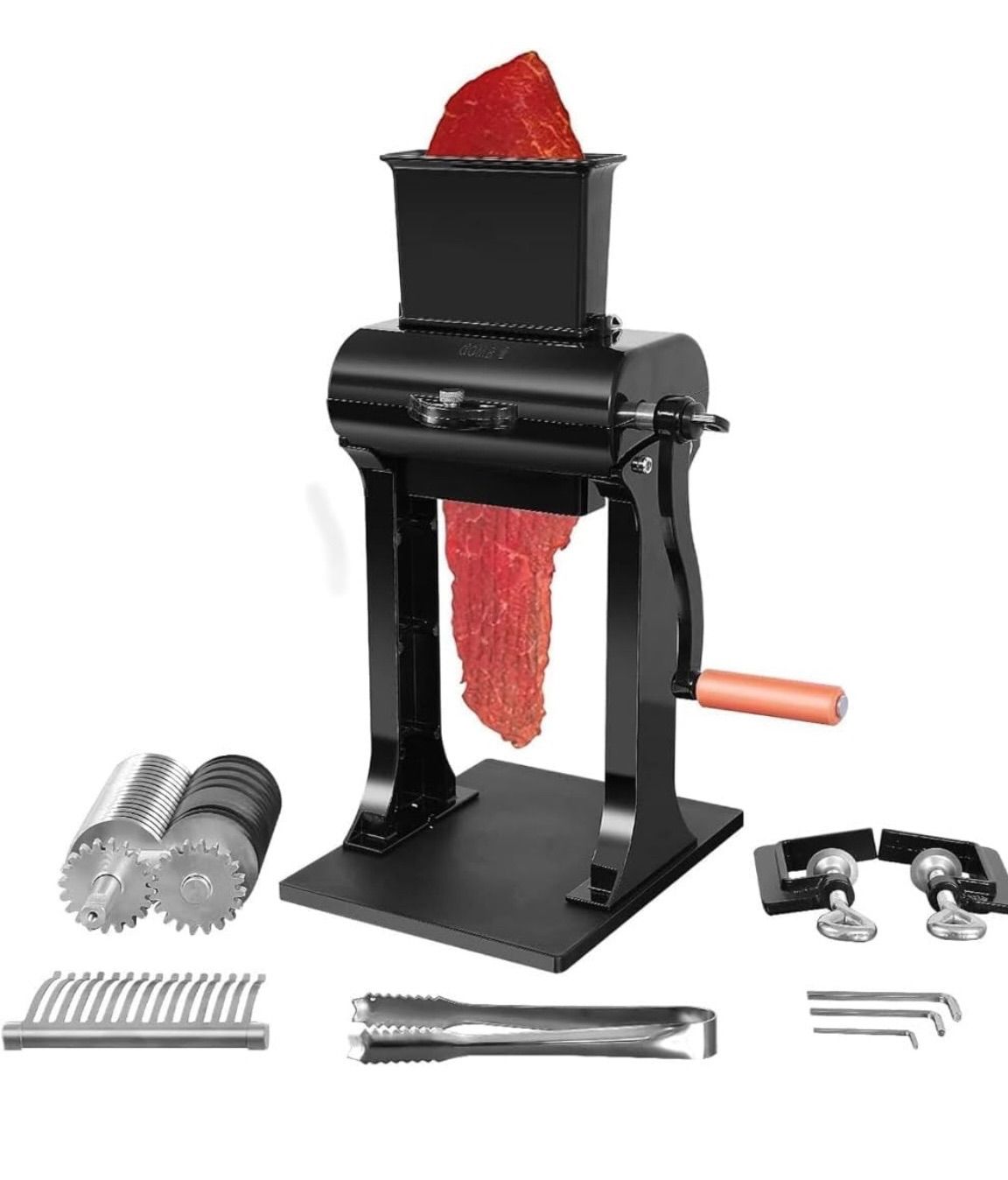 ヘビーデューティミートキューバー 業務用ステンレススチールジャーキースライシングマシン