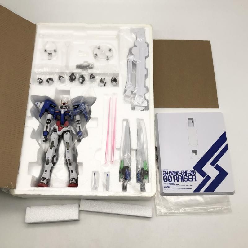 中古】開封 バンダイ 機動戦士ガンダム00 METAL BUILD GN-0000+GNR-010