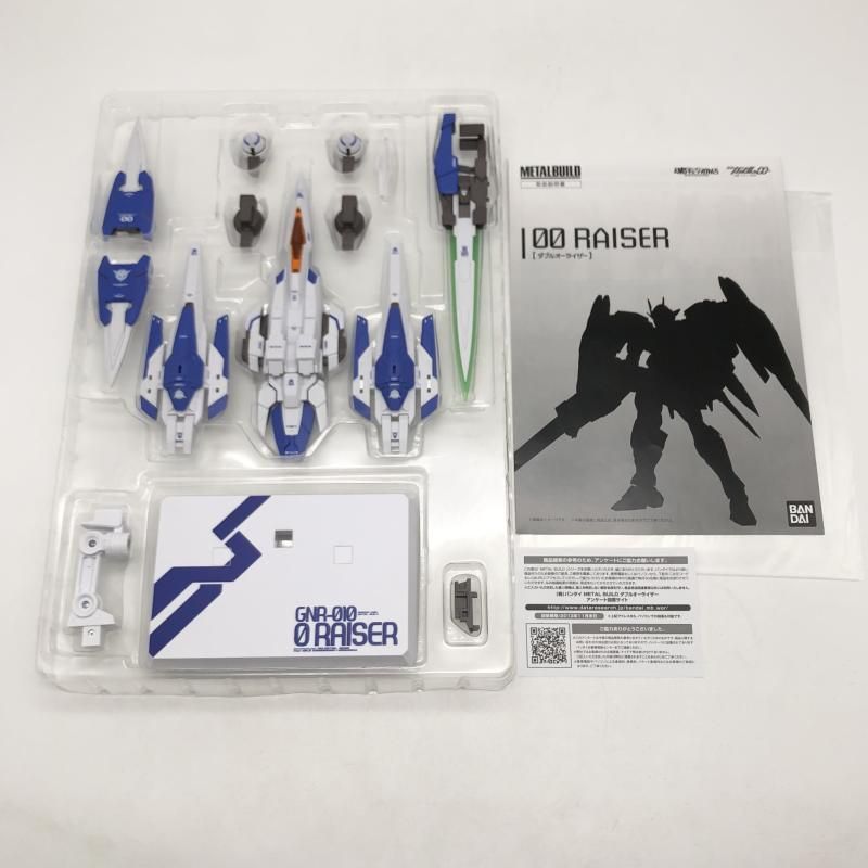 中古】開封 バンダイ 機動戦士ガンダム00 METAL BUILD GN-0000+GNR-010