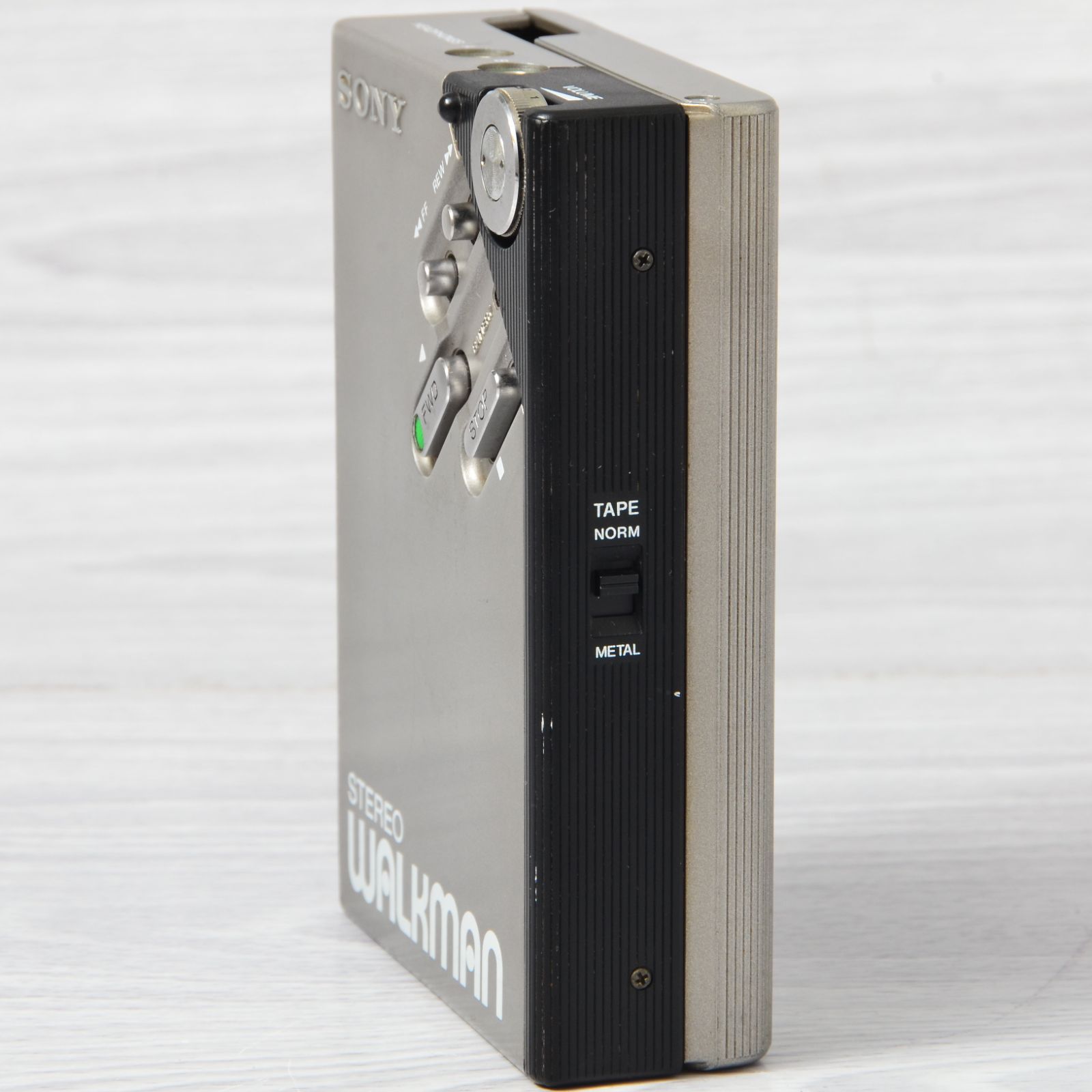 SONY WALKMAN WM 2 カセットウォークマン シルバー 整備済 TY 394