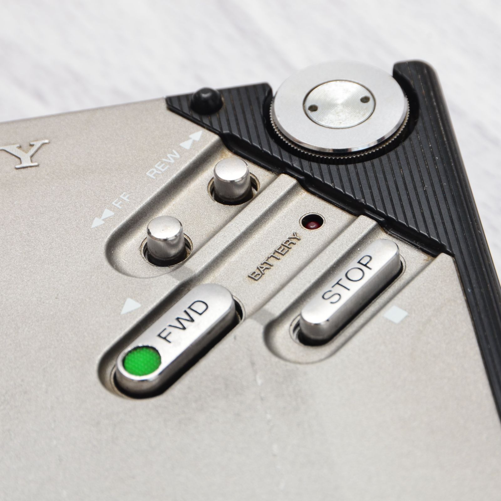  SONY WALKMAN WM 2 カセットウォークマン シルバー 整備済 TY 394 カセットプレーヤー ポータブルプレーヤー