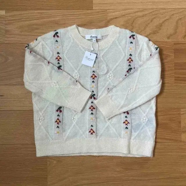 ボンポワン ウール アルパカ ニット 14 A サイズ