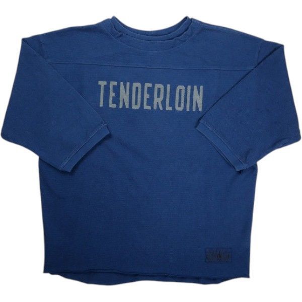 Size【L】 TENDERLOIN テンダーロイン MOSS STITCH NFL BLUE