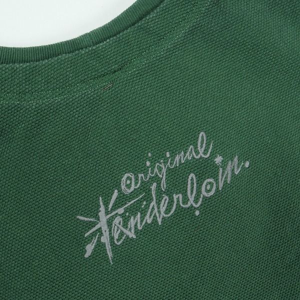 Size【L】 TENDERLOIN テンダーロイン MOSS STITCH SWEAT GREEN クルー