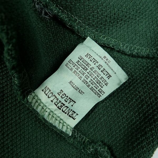 Size【L】 TENDERLOIN テンダーロイン MOSS STITCH SWEAT GREEN クルー