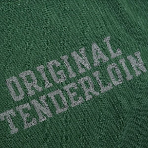 Size【L】 TENDERLOIN テンダーロイン MOSS STITCH SWEAT GREEN クルー