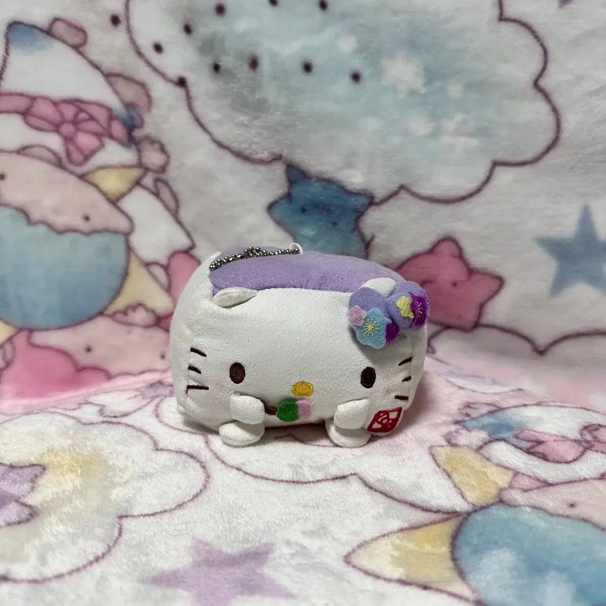 コット/サンリオ ウール もち 白雪姫 コタツ パープル hello kitty