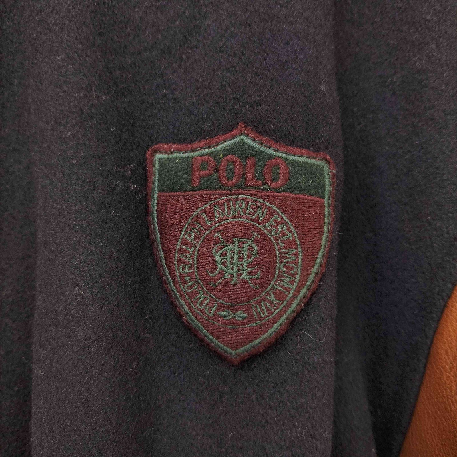ポロバイラルフローレン Polo by RALPH LAUREN 90s エンブレム付き 袖 