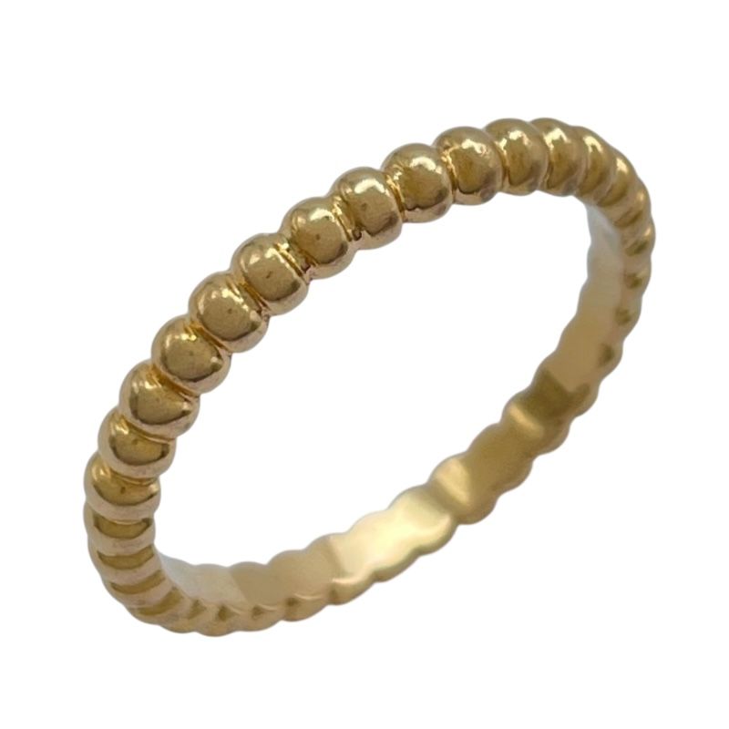 ヴァンクリーフ＆アーペル Van Cleef - Arpels ペルレ スモールリング ゴールド Au 750 ジュエリー