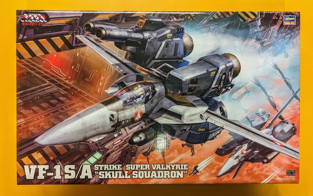 ハセガワ 1/48スケール VF1S/A ストライク/スーパーバルキリー スカル小隊(ファイター)