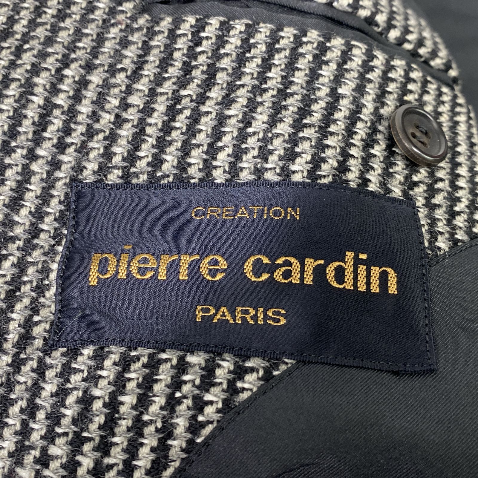 pierre cardin ピエールカルダン テーラードジャケット 上着 ブラック