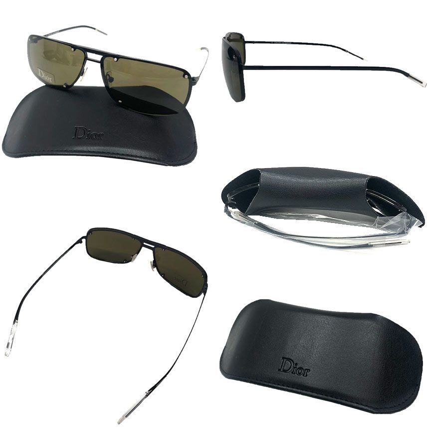 Dior Homme サングラス ケース付き DIOR HOMME ディオール・オム サングラス アビエーター メンズ アイ