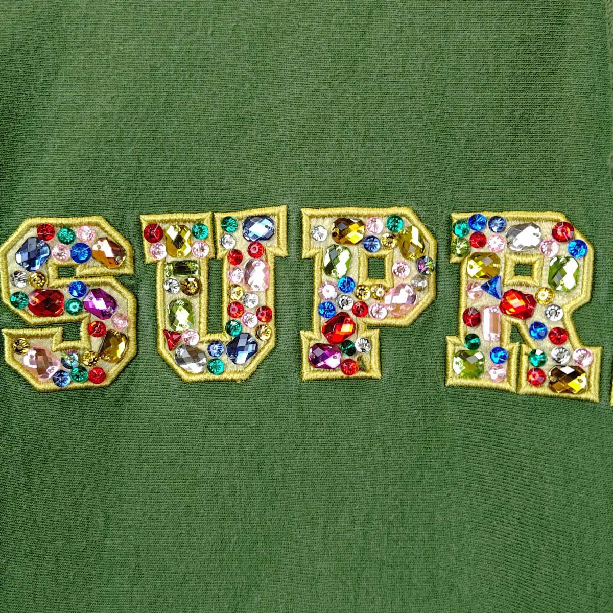 シュプリーム 20AW Jewels Hooded Sweatshirt M グリーン メンズ 
