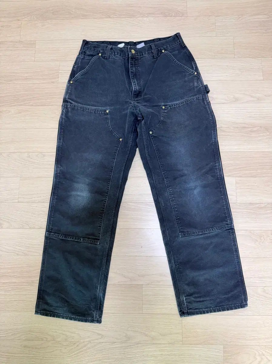 Carhartt カーハート ダブルニー B 01 パンツ ブラック 34 32