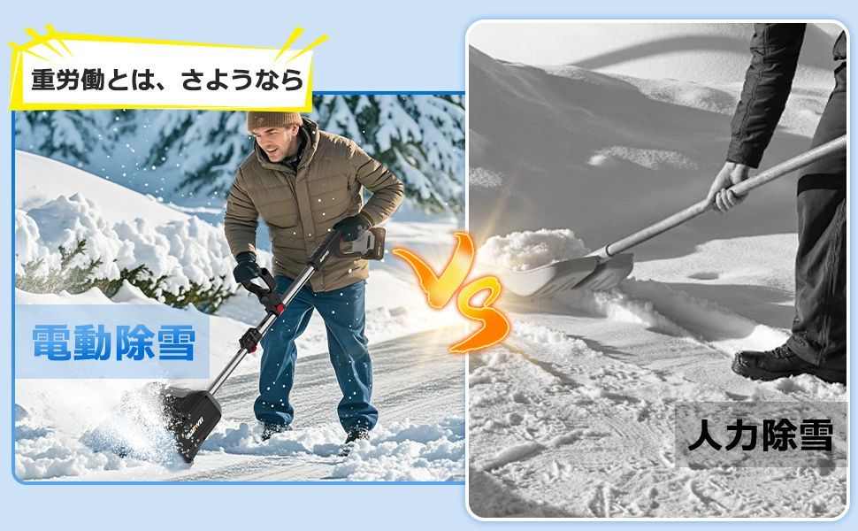  予約販売 NANWEI 電動除雪機 電動除雪スコップ 除雪幅280 mm コードレス除雪機 マキタ18 Vバッテリー対応 充電式スノーショベル ブラシレスモーター 手持ち式 操作簡単 伸縮 除雪器具 その他 電動工具 エア工具