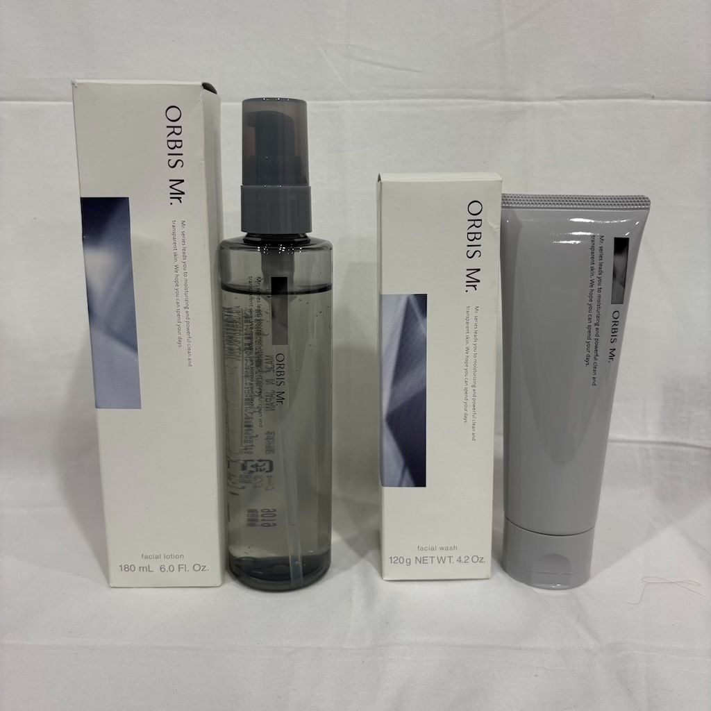 ORBIS Mr. フォーミングウォッシュ、ローション 、クリーム　各2個セット ORBIS Mr. フォーミングウォッシュ、ローション 、クリーム 各2個