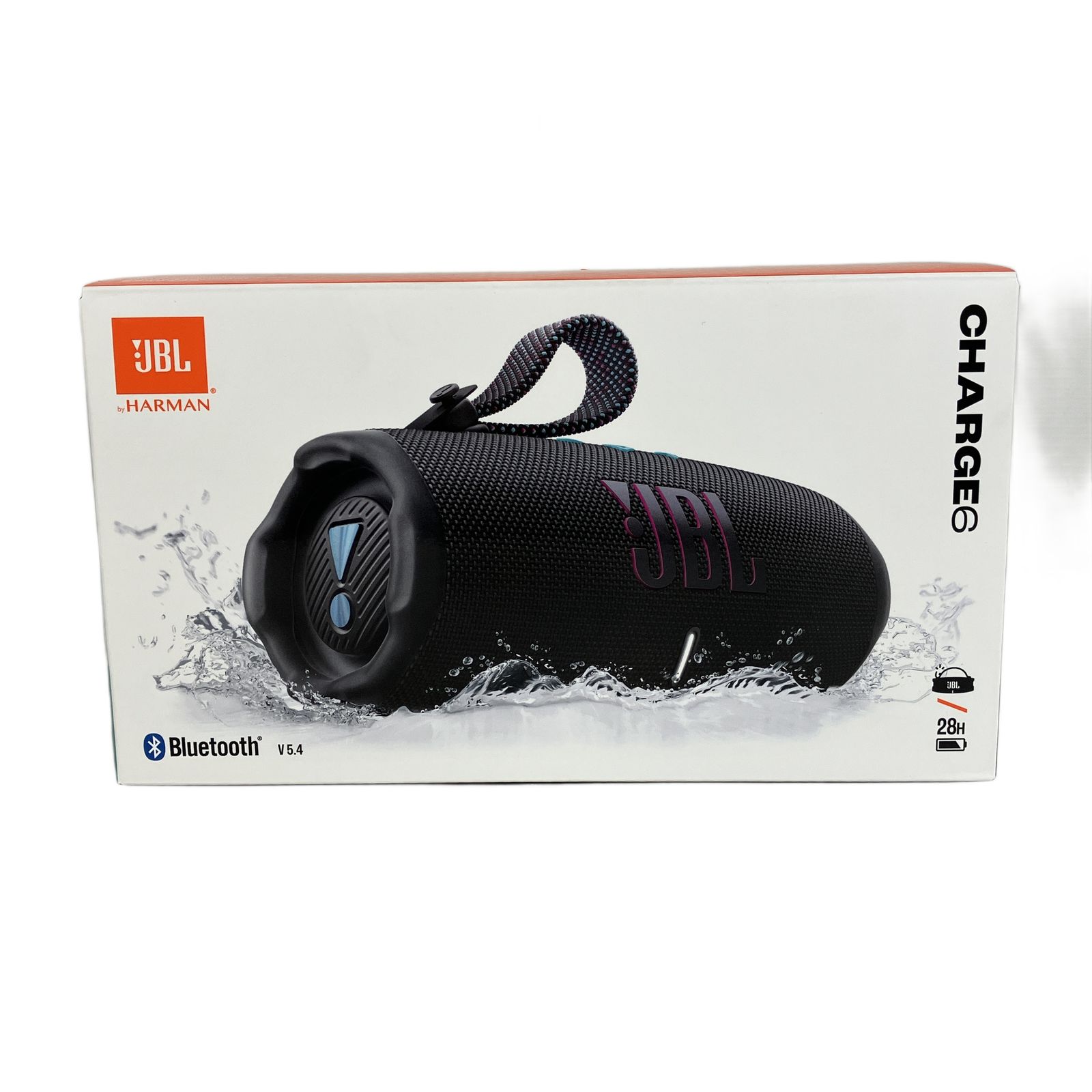 JBL Charge6 ブラック　中古 JBL CHARGE6 Bluetooth ワイヤレススピーカー 音響機材 未開封 未使用