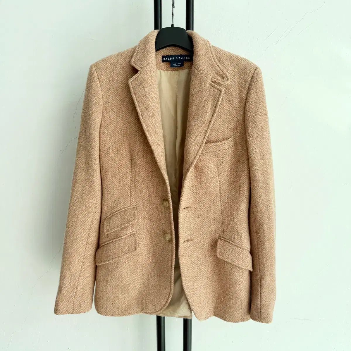 ラルフローレン RALPH LAUREN ウール ヘリンボーン ジャケット